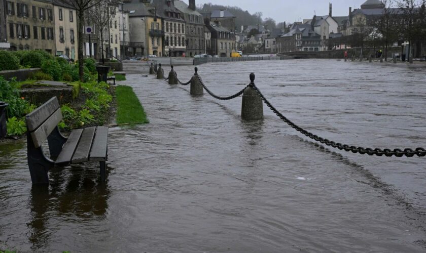 Météo : Plusieurs rivières bretonnes en alerte orange aux crues et inondations